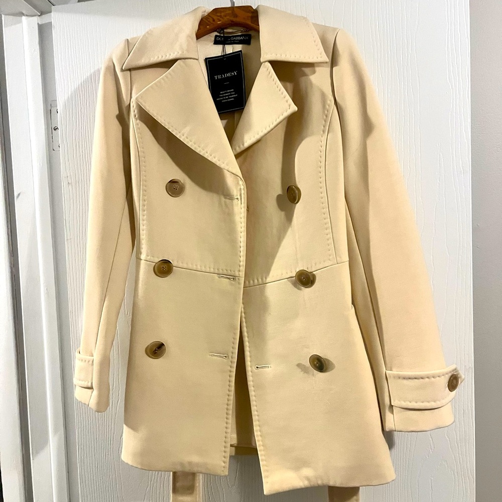 Vintage Dolce & Gabbana wool coat